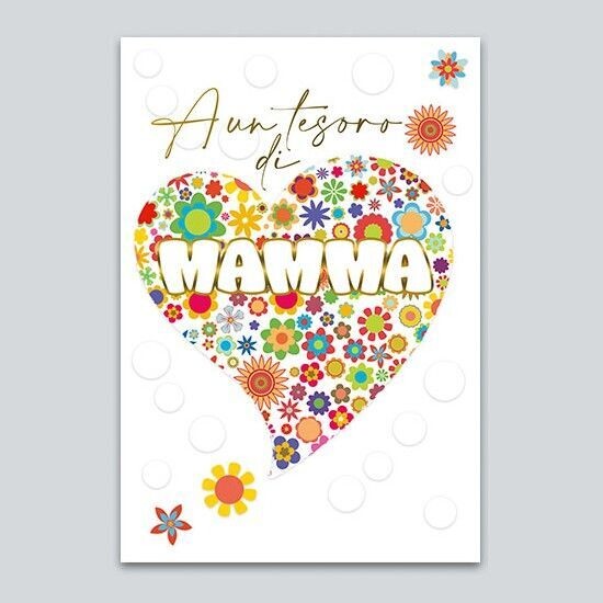Biglietto Auguri “A un tesoro di MAMMA”