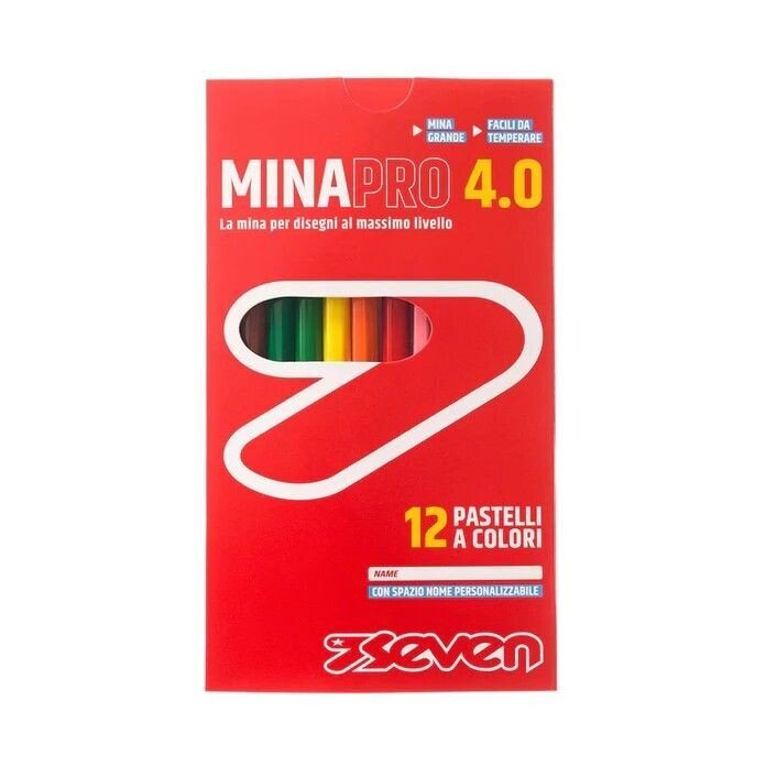 Pastello Seven “MinaPro 4.0” conf. 12 pezzi