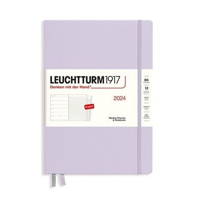 Leuchtturm - Agenda Settimanale Notebook 2024 cm.18x25 (B5)