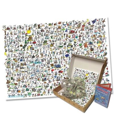 Puzzle 1080 pezzi Formiche di Fabio Vettori “Tu che Formica sei?”