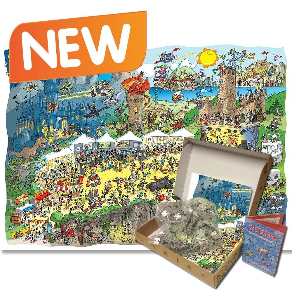 Puzzle 1080 pezzi Formiche di Fabio Vettori “Comics & Games” Puzzle 1080 pezzi Formiche di Fabio Vettori “Comics & Games”