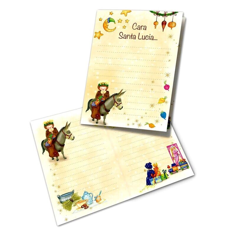 Letterina “Cara Santa Lucia”