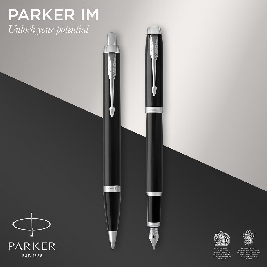 Parure Parker IM CT black sfera e stilo