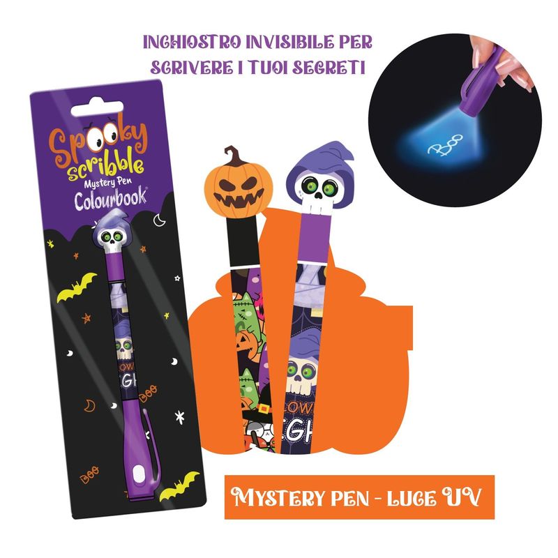 Mystery Pen “Spooky Scribble” Colourbook
