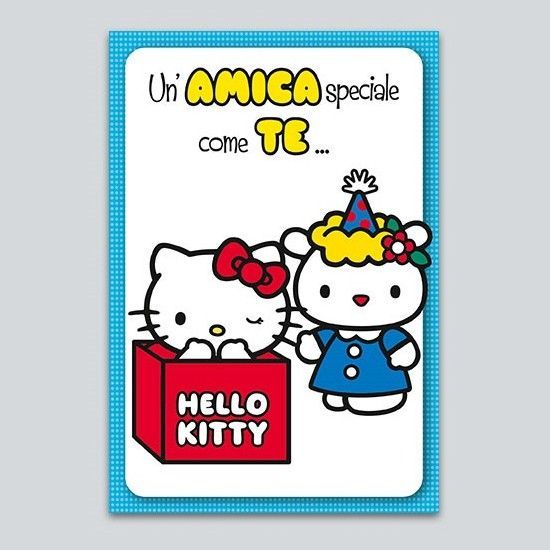 Biglietto Auguri Hello Kitty “Un’amica speciale..”