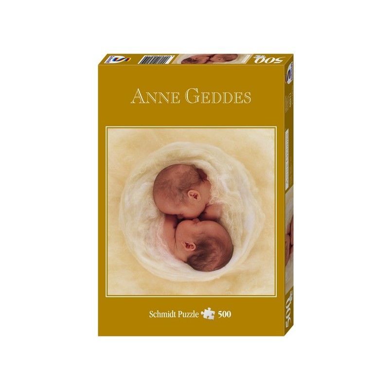 Puzzle 500 pezzi "Gemelli" Anne Geddes