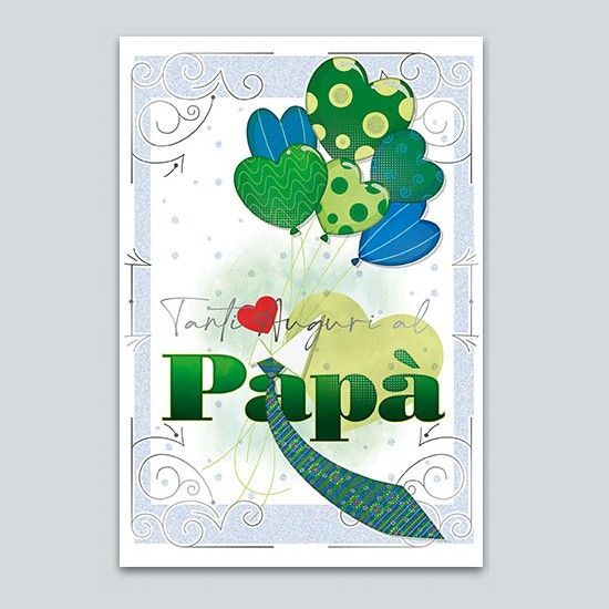 Biglietto "Tanti auguri al Papà..”