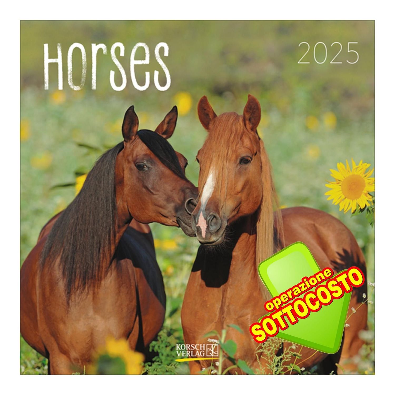 Calendario Cavalli 2025 Korsch-Verlag