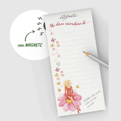 Blocco magnetico Le Stordite "Mi devo ricordare di..."