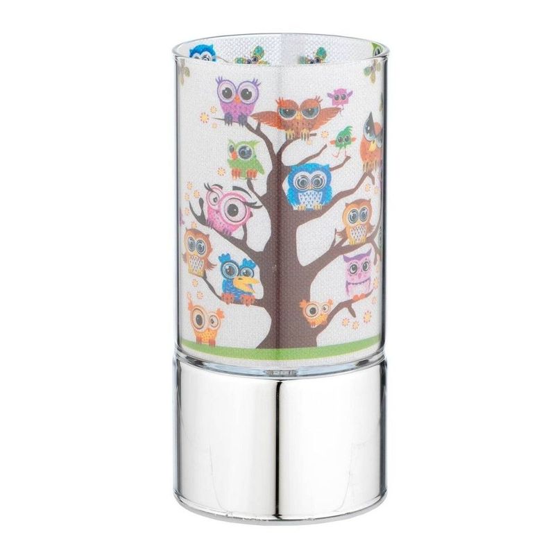 Lampada da tavolo in vetro a led h=15cm "Bimbi"