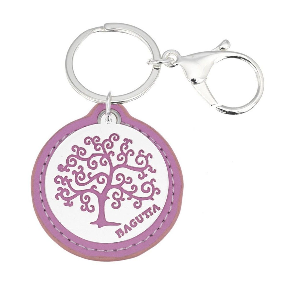 Portachiavi "Albero della Vita" rosa