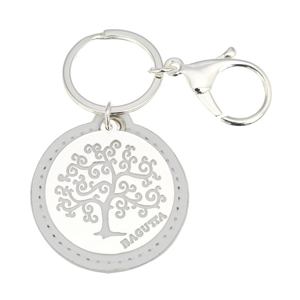 Portachiavi "Albero della Vita" bianco