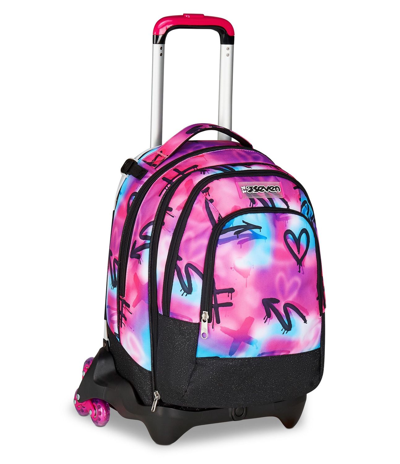 Zaino Trolley Seven Jack-3WD Detach Sprint Paint girl