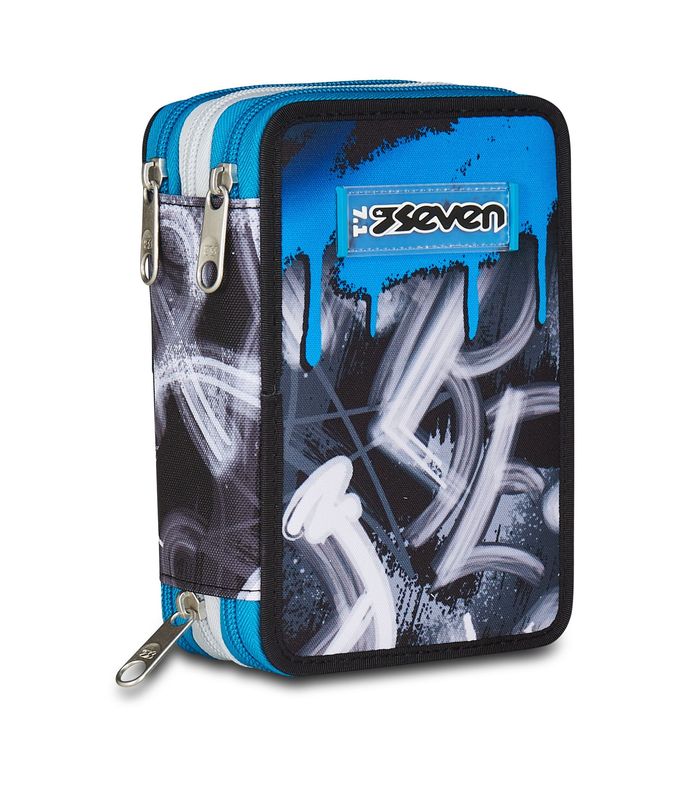 Astuccio 3 zip Seven “Quick Graffiti” boy