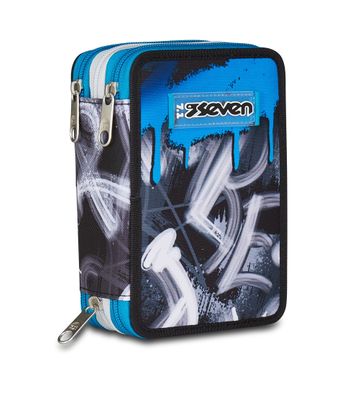 Astuccio 3 zip Seven “Quick Graffiti” boy