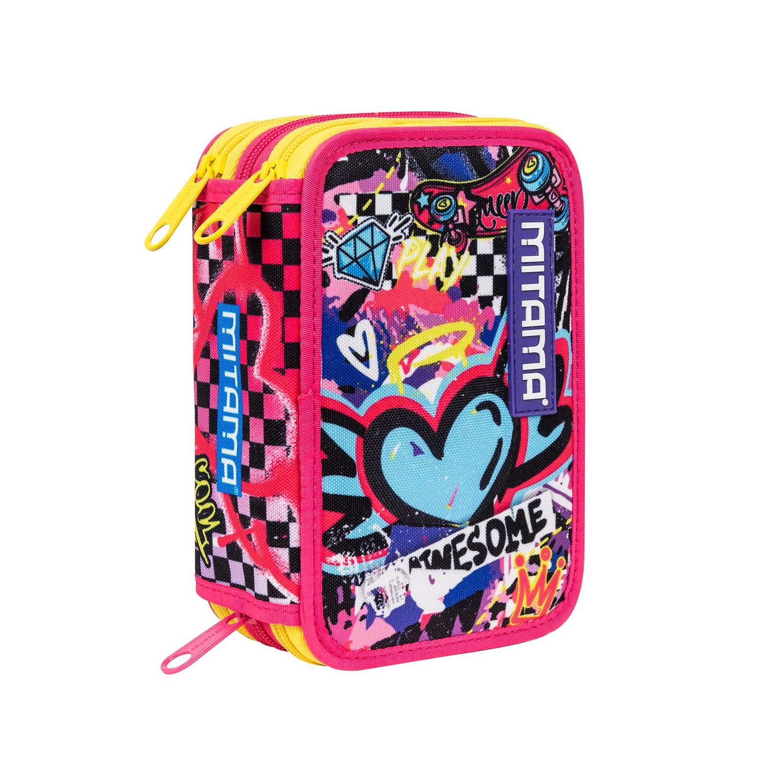 Astuccio 3 zip Mitama Urban Queen Astuccio 3 zip Mitama Urban Queen