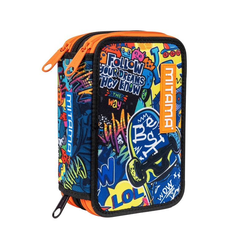 Astuccio 3 zip Mitama Skate Dream
