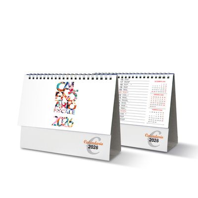 Calendario da Tavolo 2026 con scadenze fiscali