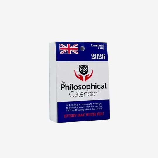 Calendario Filosofico 2026 cm.10x14 - Ricambio Inglese