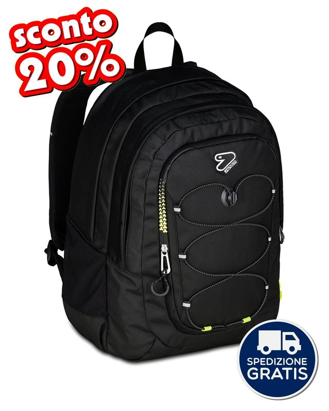 Zaino Seven Tech 30L nero Zaino Seven Tech 30L nero