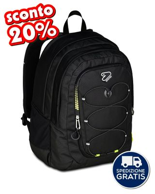 Zaino Seven Tech 30L nero
