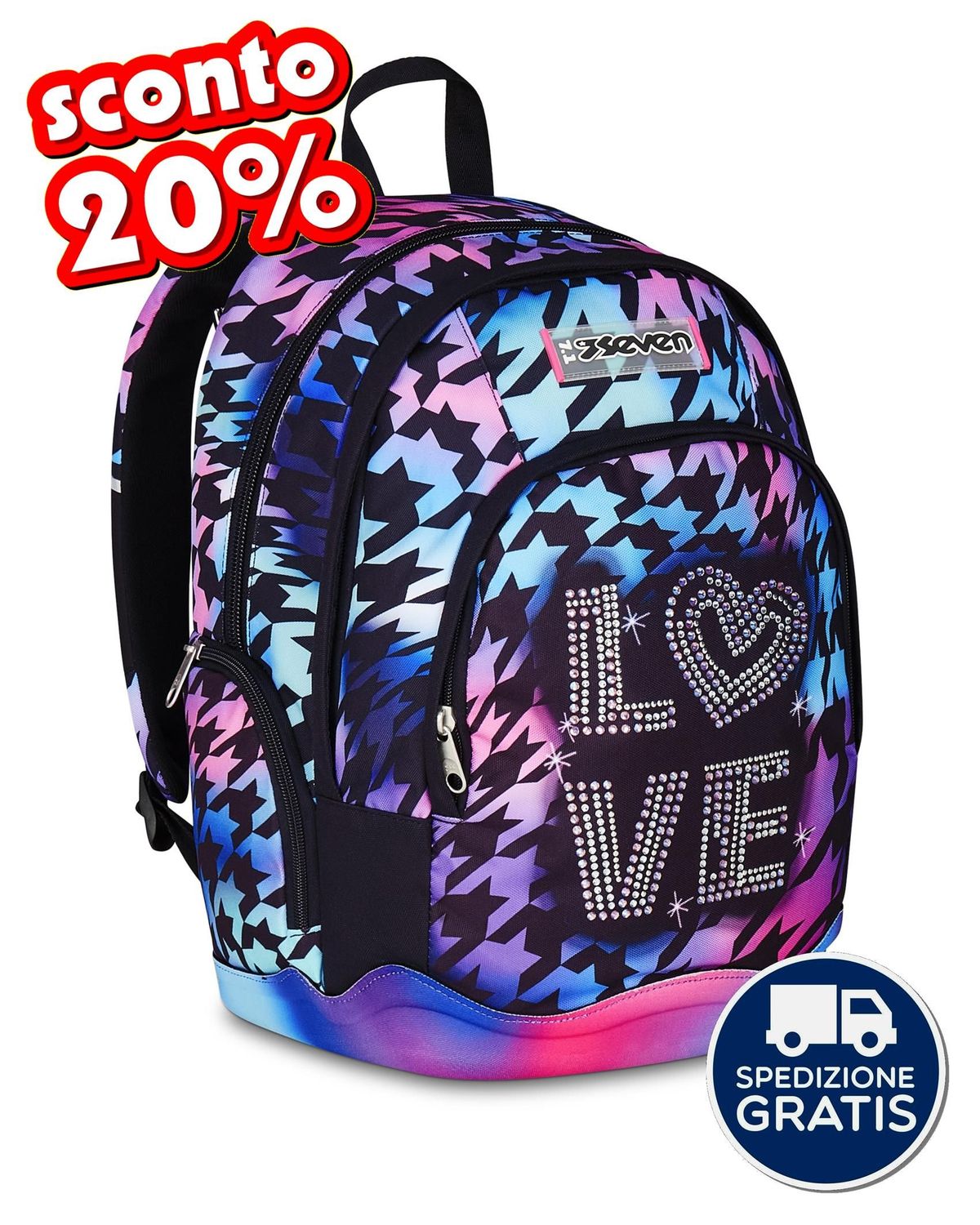 Zaino Seven® Dual - Glow Love 31L