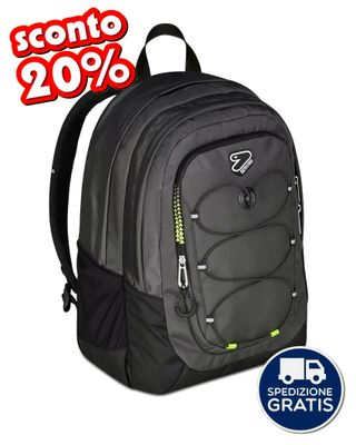 Zaino Seven Tech 30L grigio