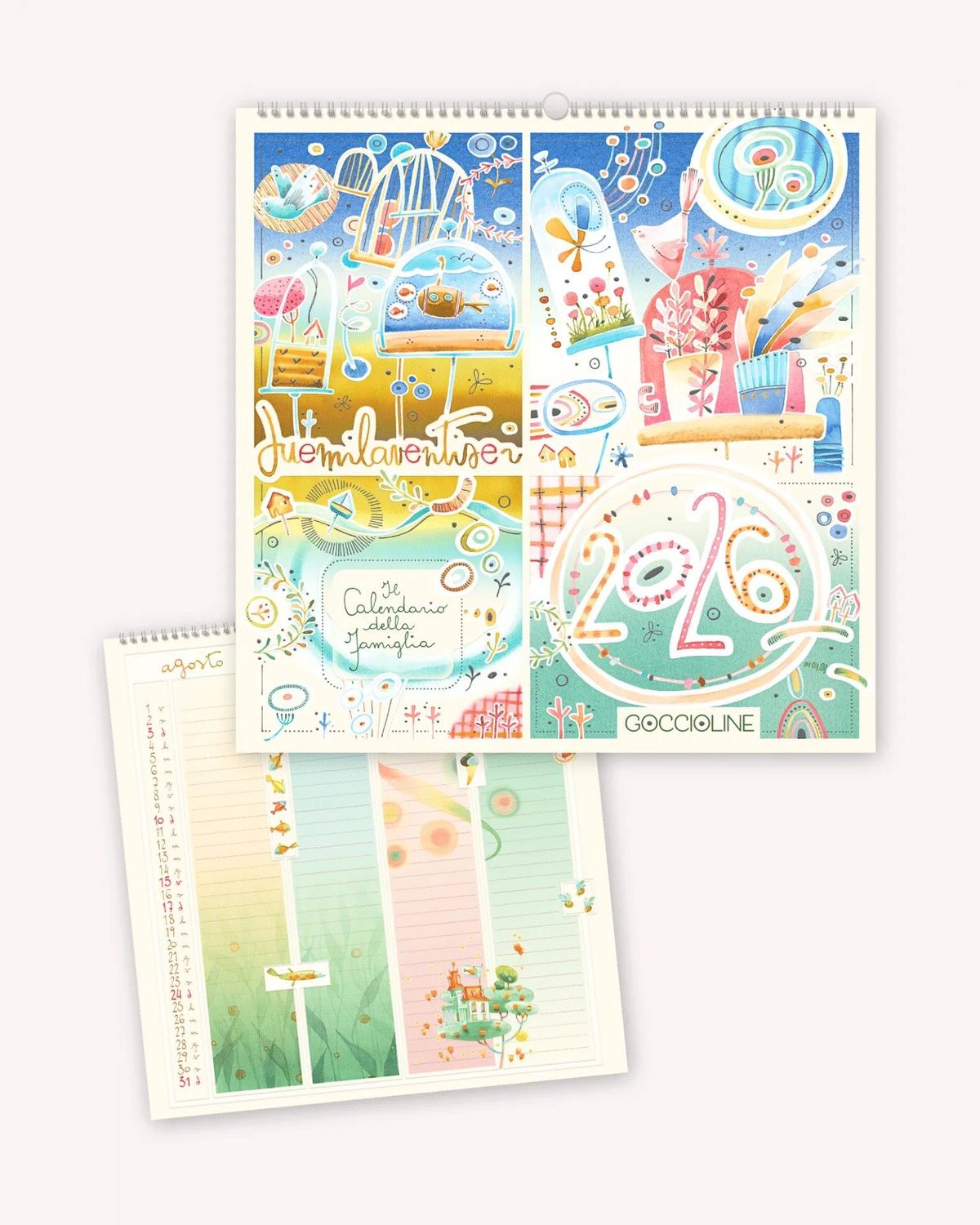 Calendario “della Famiglia” 2026 Goccioline