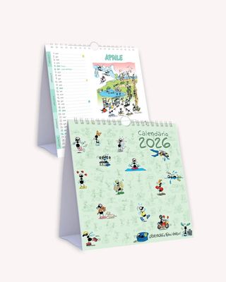 Calendario Tavolo Piramide 2026 Formiche di Vettori