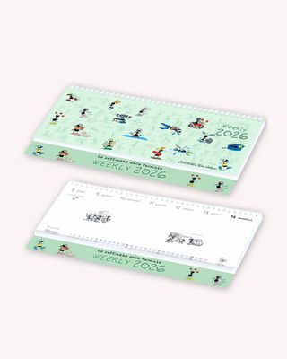 Weekly da tavolo 2026 Formiche di Vettori