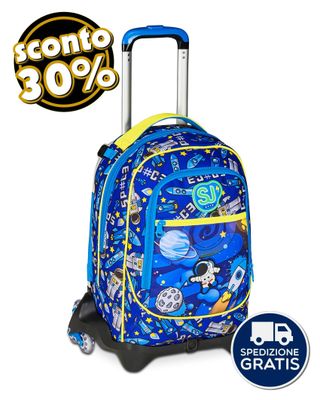 Zaino Trolley Jack-3WD SJ Gang “Flyrocket” boy Zaino Trolley Jack-3WD SJ Gang “Flyrocket” boy