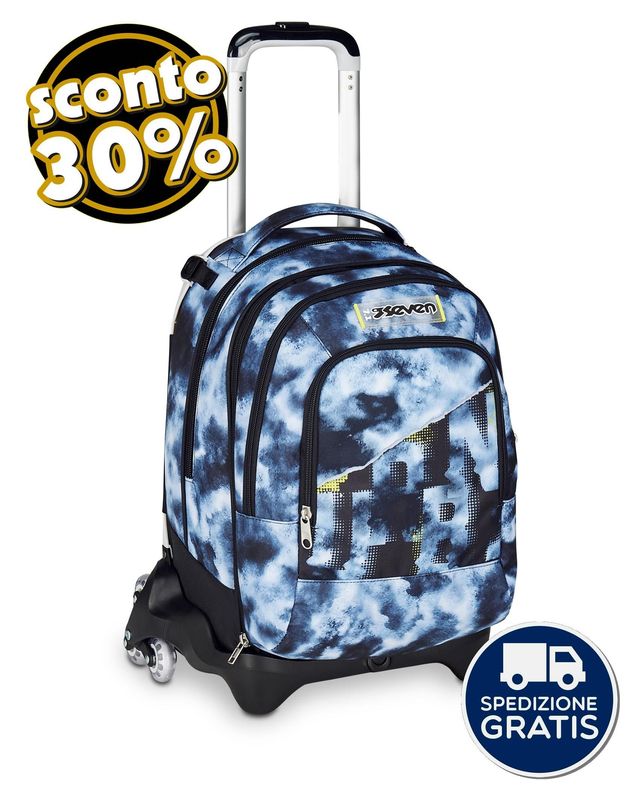 Zaino Trolley Seven Jack-3WD Detach Shady Dye boy Zaino Trolley Seven Jack-3WD Detach Shady Dye boy