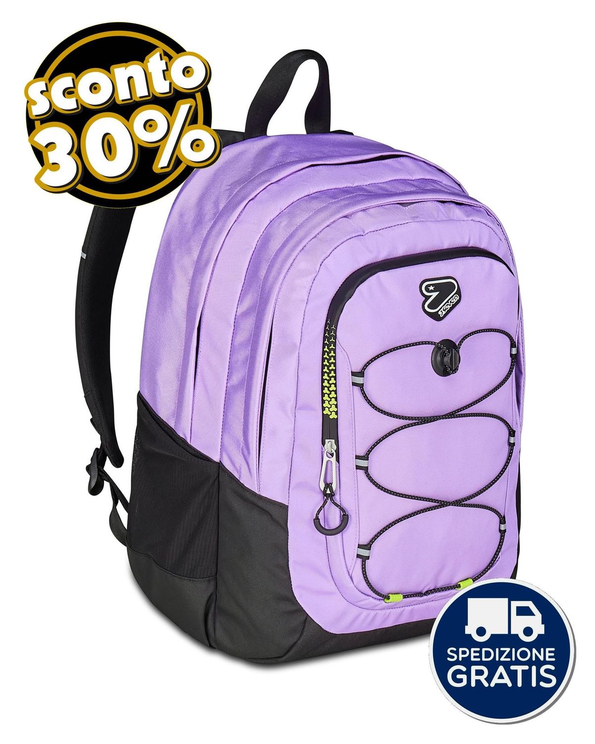 Zaino Seven Tech 30L glicine