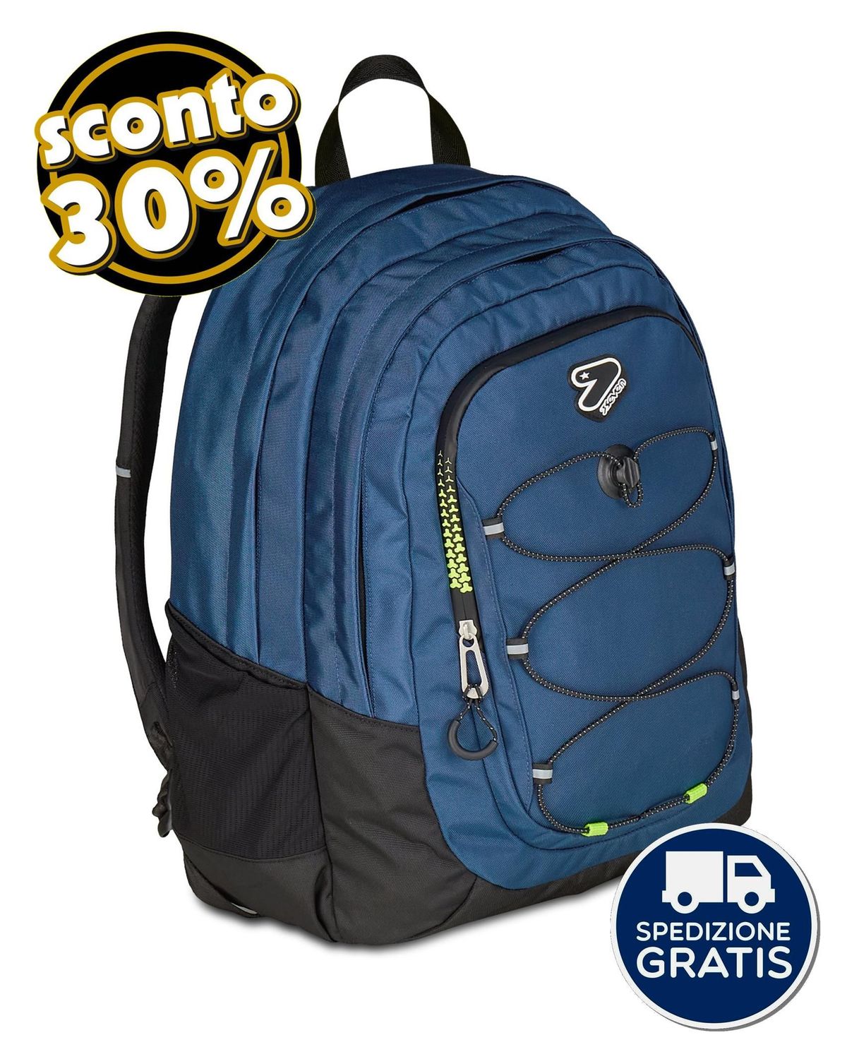 Zaino Seven Tech 30L blu Zaino Seven Tech 30L blu