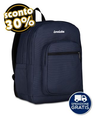 Zaino Invicta Jelek Plain Blu 38L