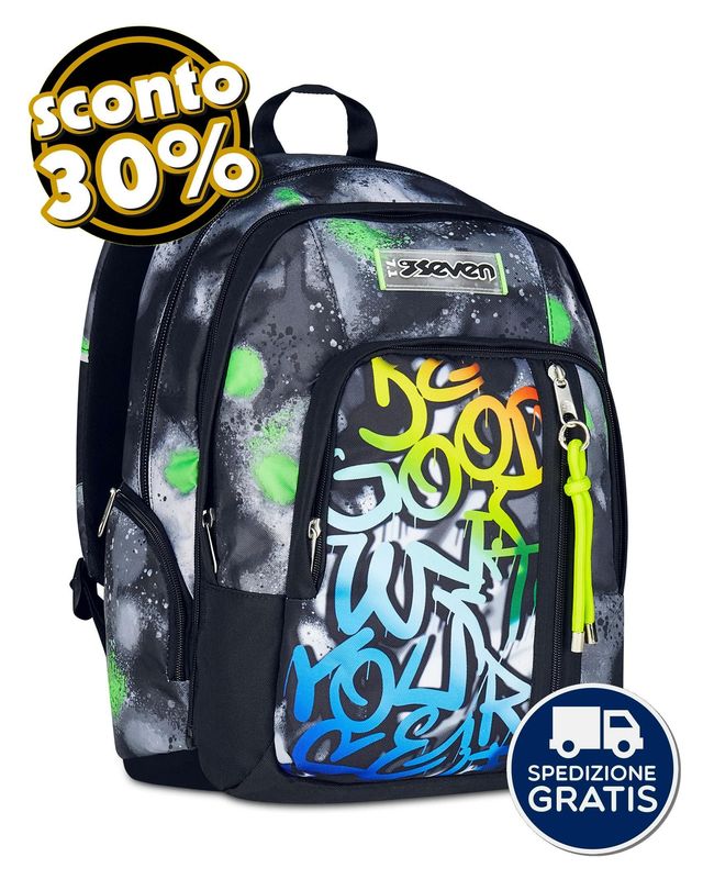 Zaino Seven® Dual Detach - Sprint Paint Boy 32L Zaino Seven® Dual Detach - Sprint Paint Boy 32L