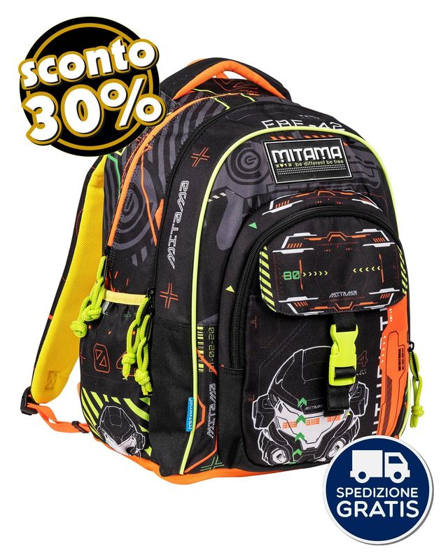 Zaino Mitama New Plus Fluo Battle 31L Zaino Mitama New Plus Fluo Battle 31L