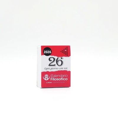 Calendario Filosofico 2026 mignon cm.5,2x7,2 senza supporto