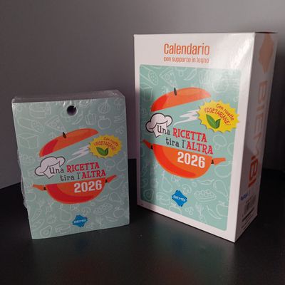 Ricambio Calendario Culinario 2026 “una ricetta tira l’altra” Ricambio Calendario Culinario 2026 “una ricetta tira l’altra”