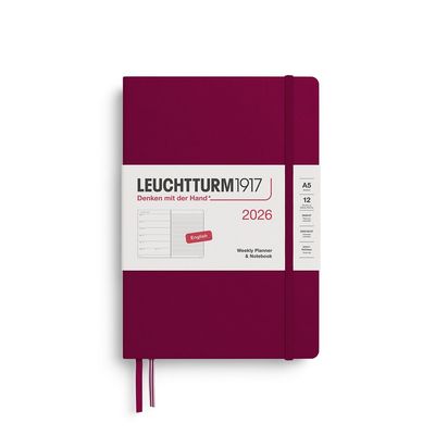 Leuchtturm - Agenda Settimanale Notebook 2026 cm.15x21 Leuchtturm - Agenda Settimanale Notebook 2026 cm.15x21