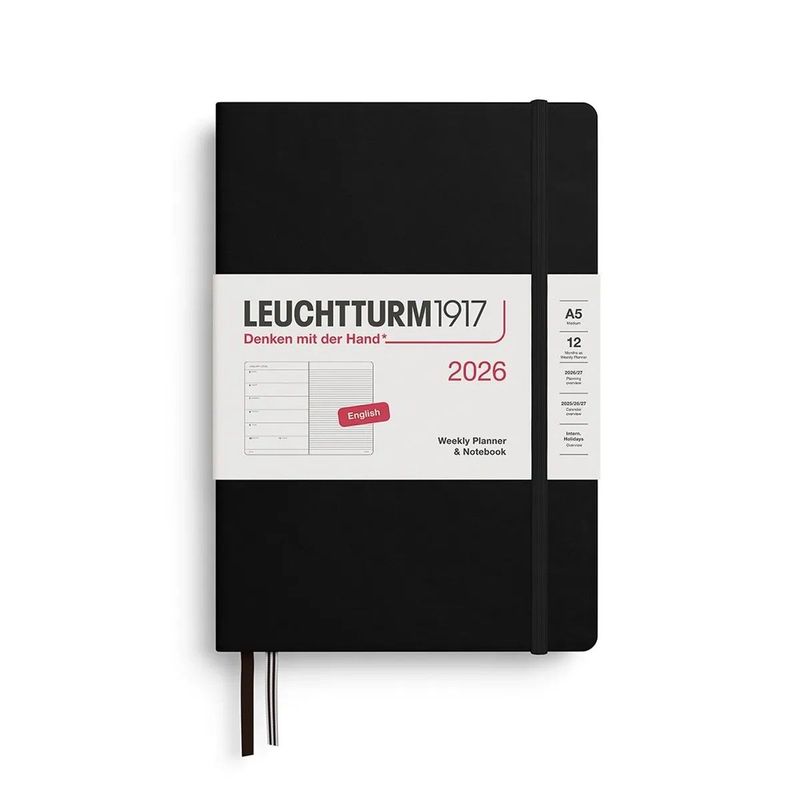 Leuchtturm - Agenda Settimanale Notebook 2026 cm.15x21