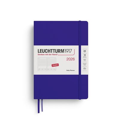 Leuchtturm - Agenda Giornaliera 2026 cm.15x21 Blu Leuchtturm - Agenda Giornaliera 2026 cm.15x21 Blu