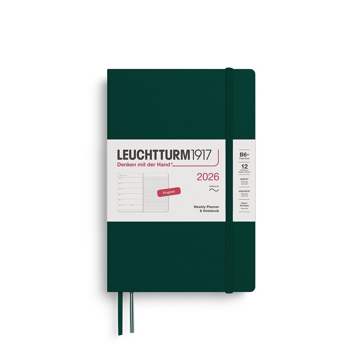 Leuchtturm - Agenda Settimanale Notebook 2023 cm.13x19 Leuchtturm - Agenda Settimanale Notebook 2023 cm.13x19
