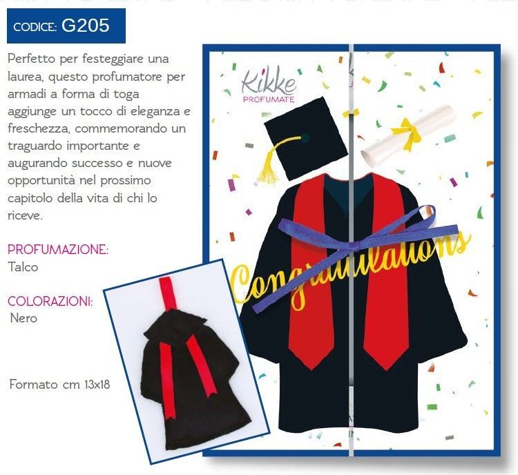 Kikka profumata "Congratulazioni"