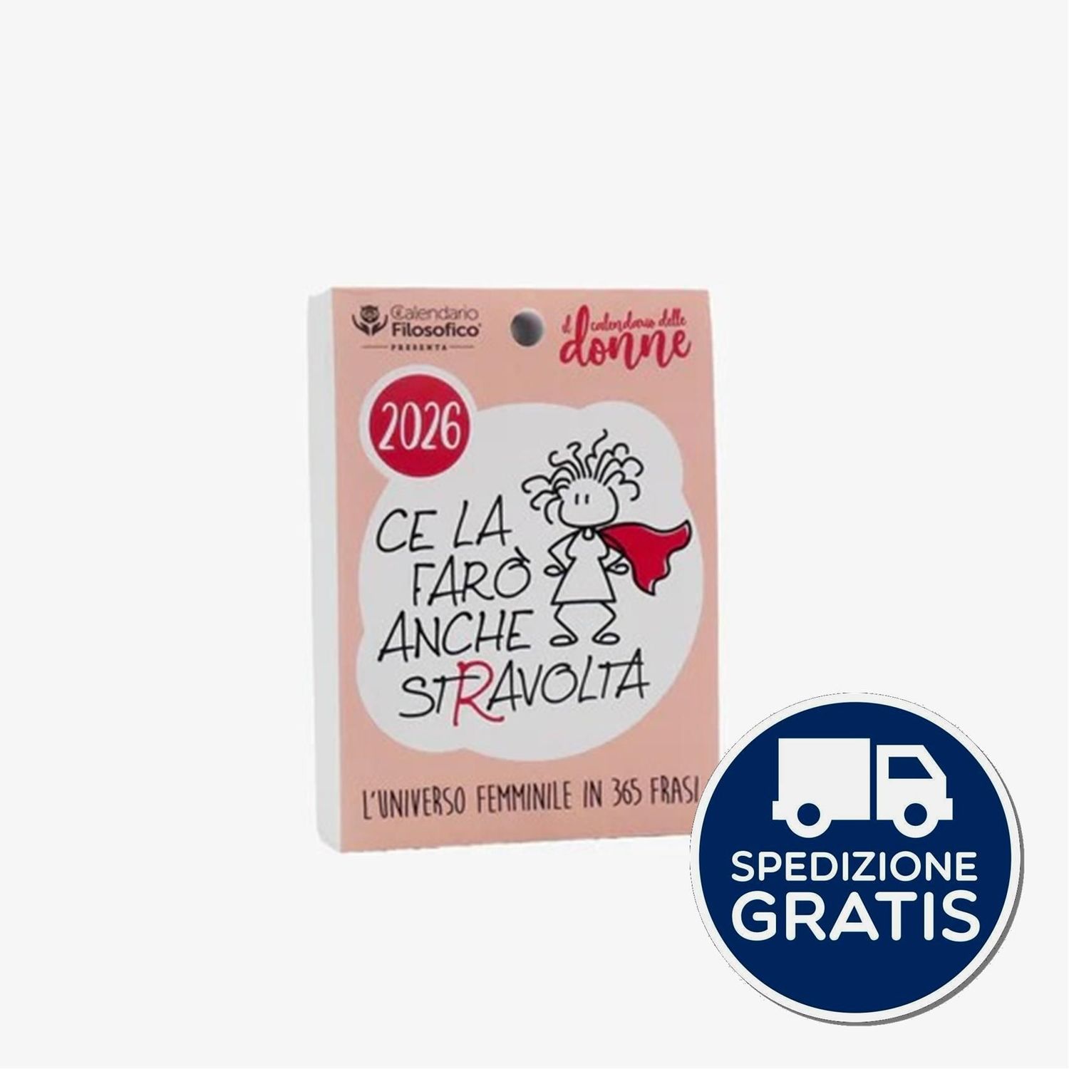 Calendario “delle Donne” 2026 cm.10x14 - Ricambio Calendario “delle Donne” 2026 cm.10x14 - Ricambio