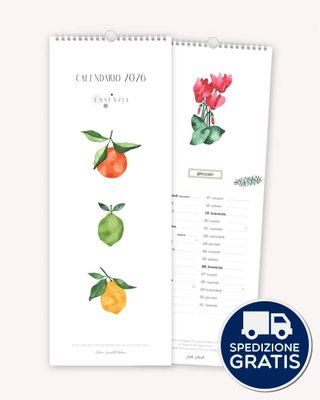 Calendario Parete Spirale 2026 Essenzia Calendario Parete Spirale 2026 Essenzia