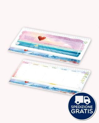 Weekly da tavolo 2026 Disegnata Weekly da tavolo 2026 Disegnata