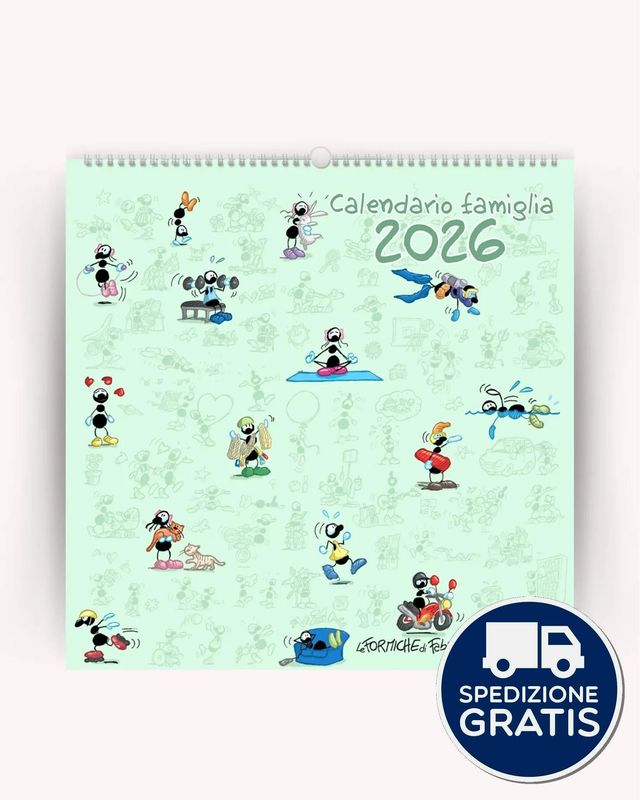 Calendario della Famiglia 2026 Formiche di Vettori Calendario della Famiglia 2026 Formiche di Vettori