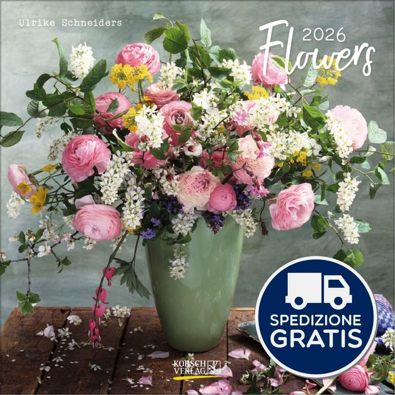 Calendario Fiori 2026 Korsch-Verlag Calendario Fiori 2026 Korsch-Verlag