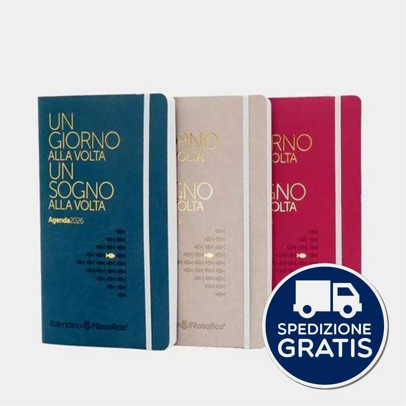 Agenda Filosofica Settimanale 2026 media 13x21